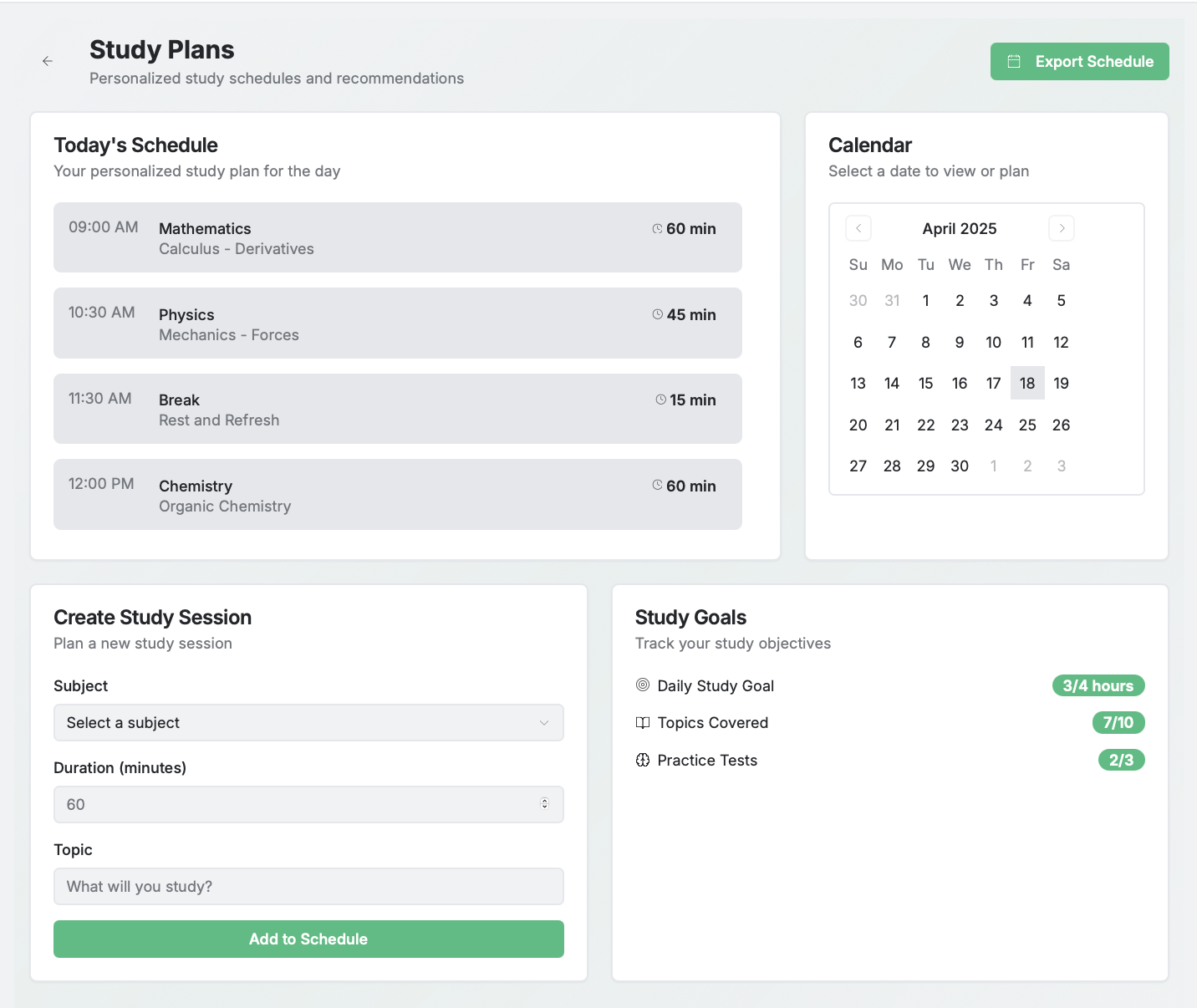 Academic Tools Suite